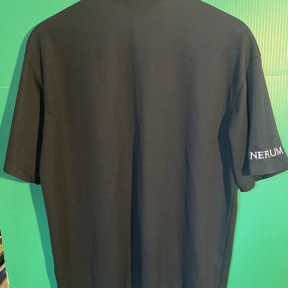 Nike Golf Dri-Fit Polo Shirt Men’s Large Black Nerium Embroidered Logo Corporate - Picture 5 of 5